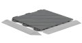 Golvplatta Deck45 Soft Grey 11-pack Hestra